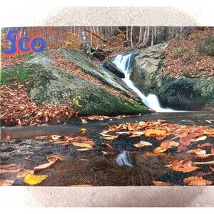 Waterfall Stream 500 Piece Jigsaw Puzzle